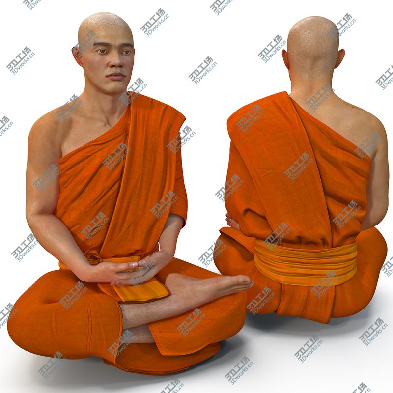images/goods_img/2021040232/Buddhist Monk Seated Meditation Pose/2.jpg
